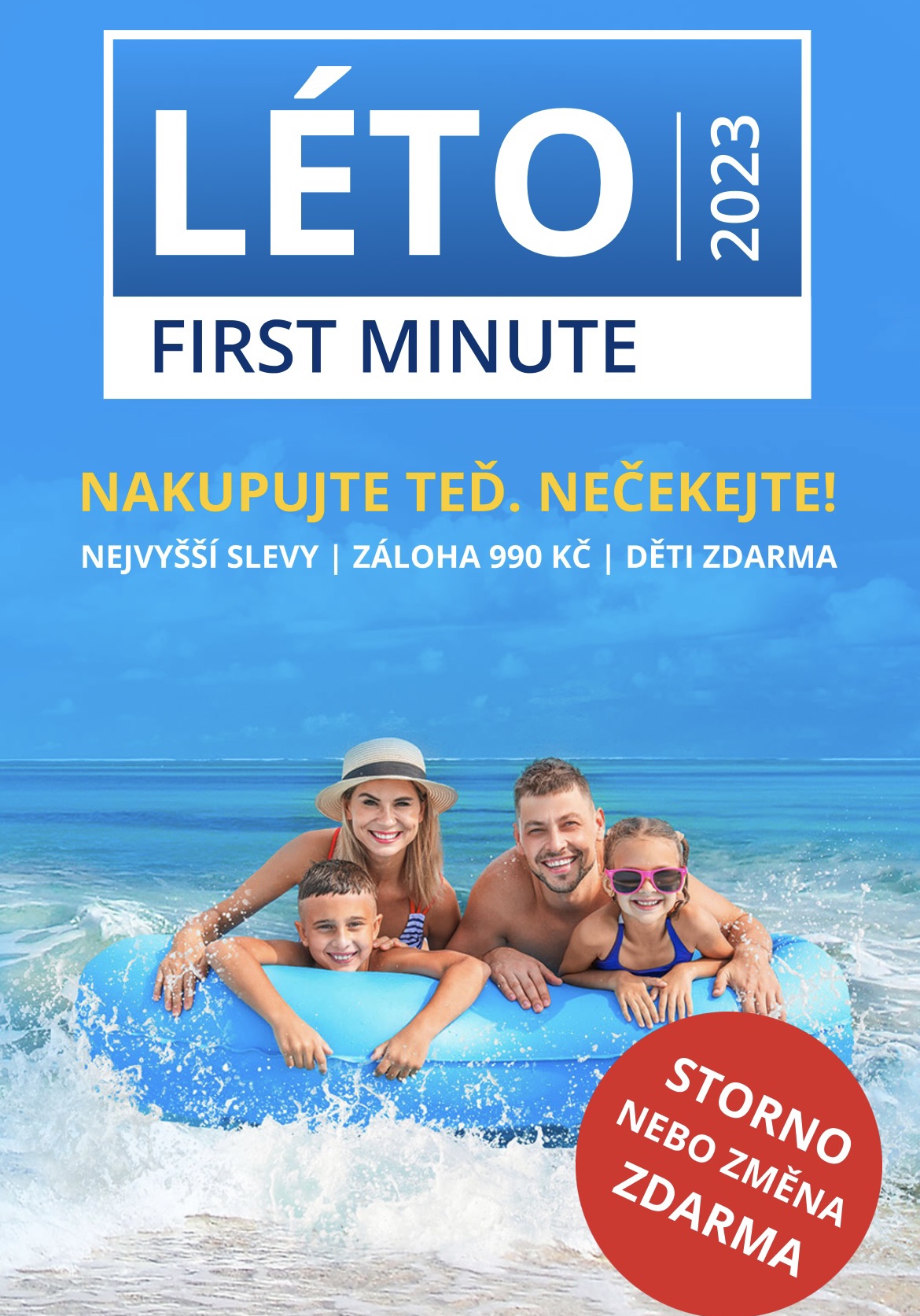 Slevy a děti zdarma, ZÁLOHA JEN 990 Kč