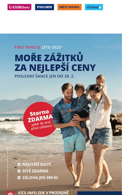 Slevy a děti zdarma, ZÁLOHA JEN 990 Kč
